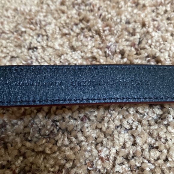 SAINT LAURENT CASSANDRE THIN BELT - Picture 2 of 5
